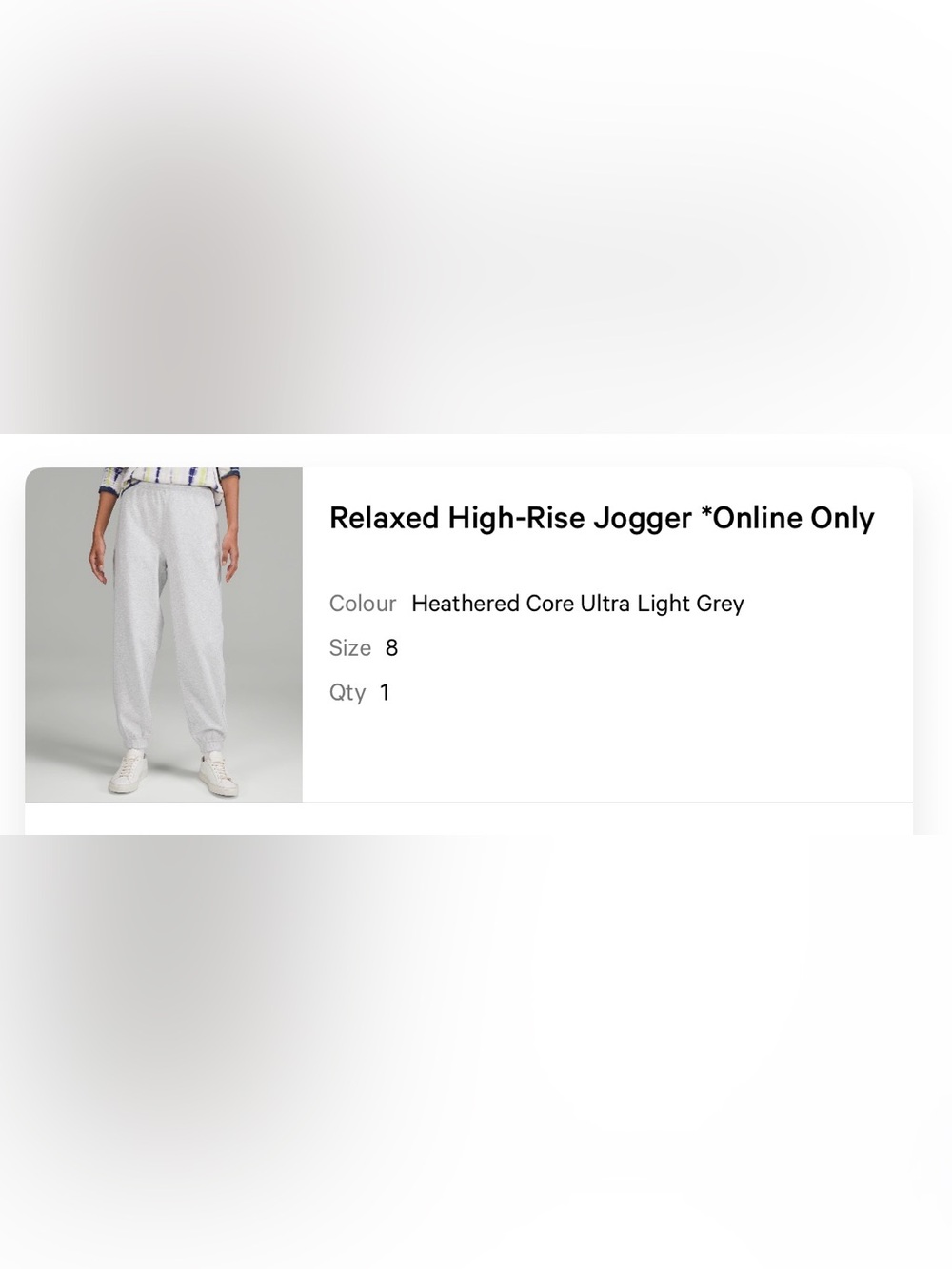 Lululemon Relaxed High-Rise Jogger